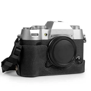 MegaGear Fujifilm X-T50 Ever Ready Genuine Leather Camera Half Case - Picture 1 of 23
