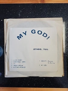 Jethro Tull LP MY GOD! Athapaskan Records "STEREO" (VG shape Test Pressing) - Picture 1 of 7