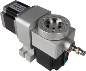 CNC Rotation 4th 5th Axis Gapless Harmonic Reducer Gearbox + Nema34 Stepper Motor - Bild 1 von 6