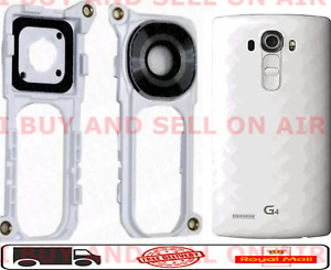 LG G4 H815 Camera Lens Cover White Replacement With Assembly Bracket