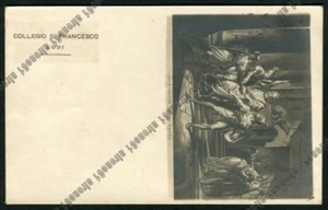 LODI CITTÀ 69 COLLEGIO SAN FRANCESCO Cartolina viaggiata 1931 REAL PHOTO - Imagen 1 de 2