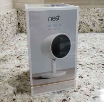 NEST Cam IQ Indoor Smart Security Camera Model NC3100US - Sealed NEW - Image 1 of 4