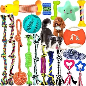 Tier-Intelligenzspielzeug Hundespielzeug 18Pcs Seil Ball Hunde Zähne Kauen langl - Bild 1 von 6