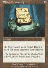 1x Slate of Ancestry - Onslaught - Lightly Played, English - MTG!