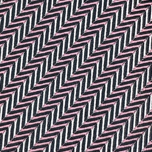 £125 GIEVES & HAWKES SAVILE ROW PINK & DUSKY PINK CHEVRON SILK UK MADE TIE Y1 - Picture 1 of 10