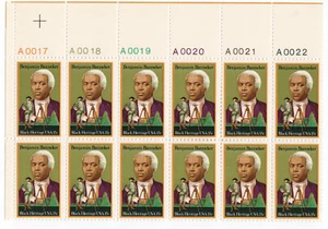 Scott #1804 Benjamin Banneker (Black Heritage) Plate Block of 12 Stamps - MNH - Picture 1 of 2