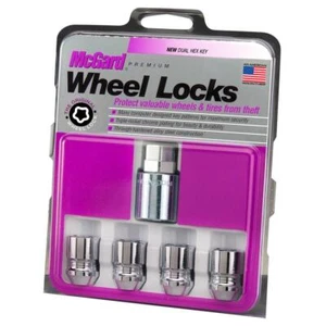 McGard 24154 Cone Seat Exposed Style Wheel Locks-Chrome - Picture 1 of 6