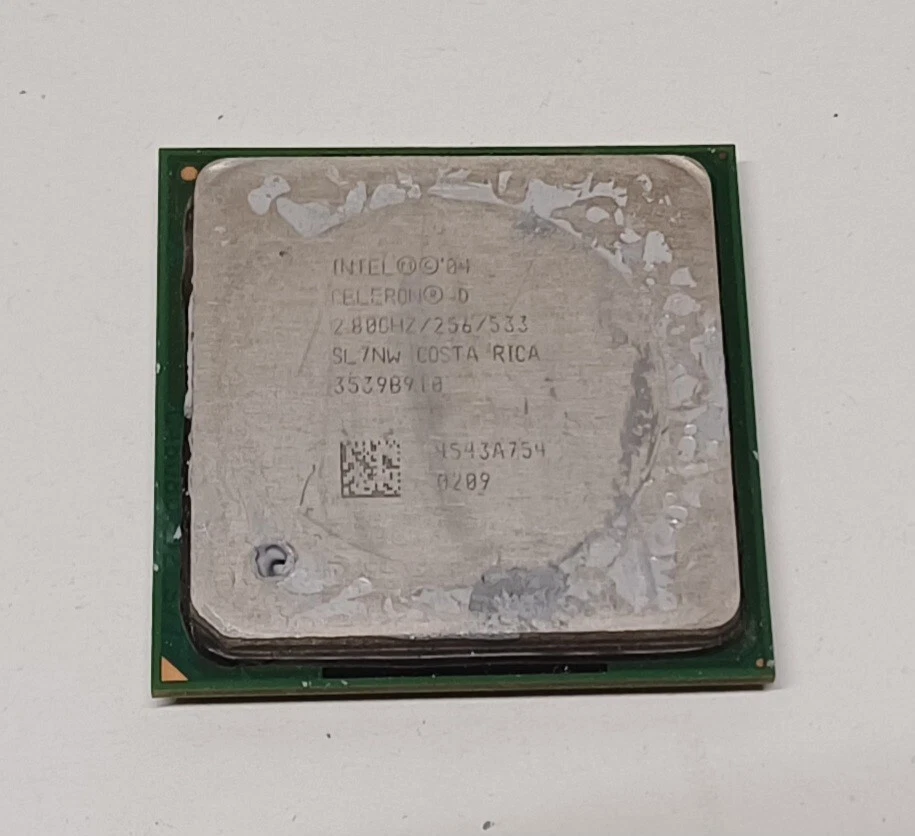 Processore INTEL CELERON D 335 2.8GHz SL7NW s.478 - Immagine 1 di 1