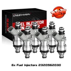 Juego de inyectores de combustible OEM (6) 23209-62030 PARA 1992-1993 Toyota Camry 3,0 L V6 - Imagen 1 de 10