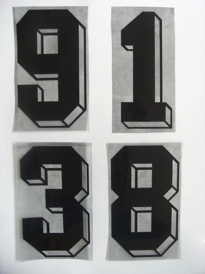 53GRADSPORT Flock numero numero numero número maglia jersey shirt Germania Germany 1984 - 1990