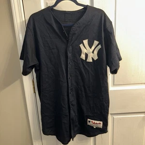 New York Yankees Majestic maglia autentica uomo taglia 46 made in USA anni 90 - Foto 1 di 5
