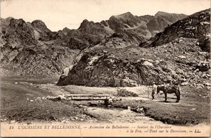Postcard FRANCE - Belledonne Mountains, Hiking Trail Crossing Doménon Stream - Picture 1 of 2