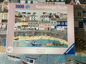 RAVENSBURGER "Küstenhafen" 1000 Teile Puzzle sehr guter Zustand - Bild 1 von 6