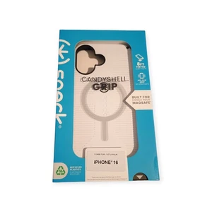 Speck CandyShell Grip Case for Apple iPhone 16 - White - NIB | FREE SHIPPING - Picture 1 of 2