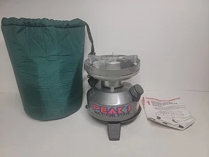 Vintage Coleman Peak 1 Stove 550B749 Multi Fuel 1995 Grill - Picture 1 of 5