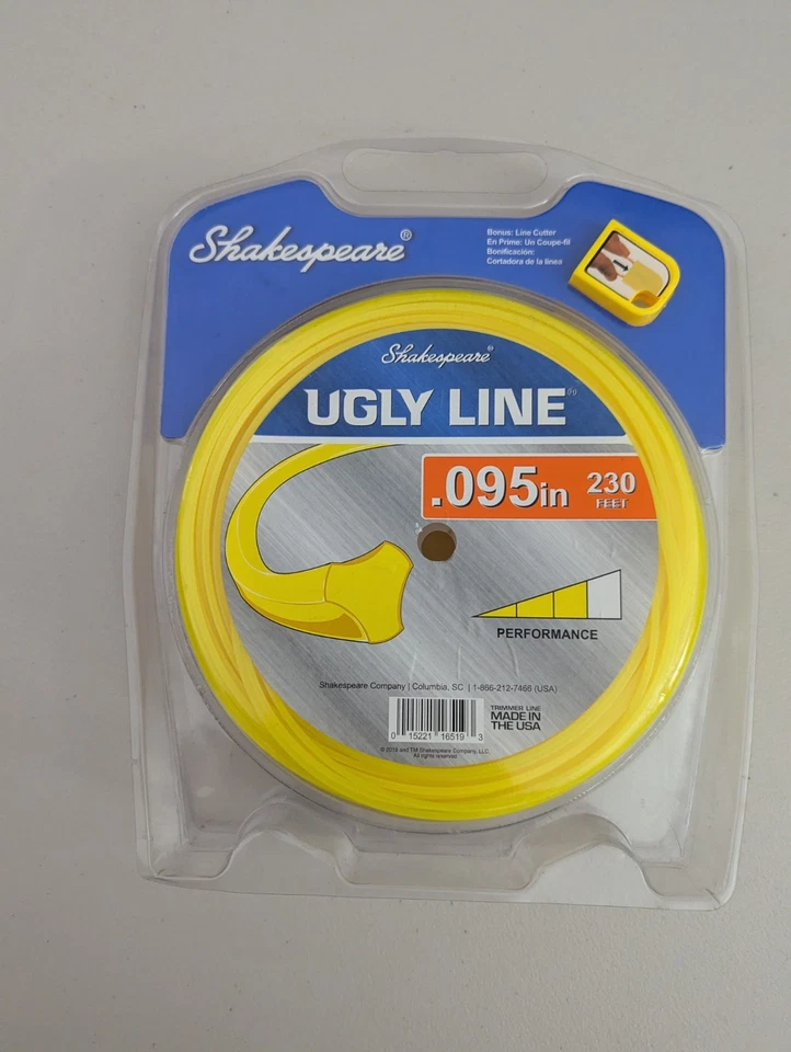 Shakespeare Ugly Twist .095" 230' Coil Trimmer Line & Cutter - Image 1 of 2