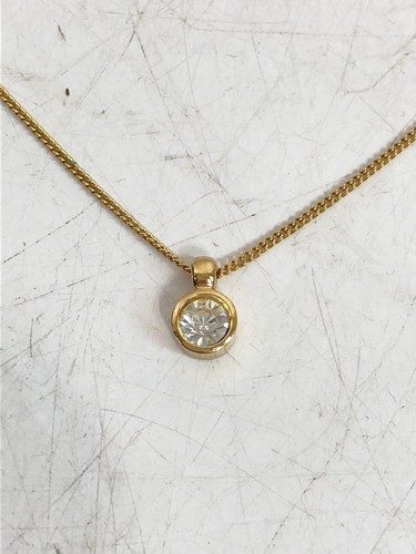 Collana Christian Dior una pietra Top donna oro