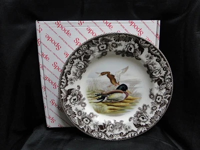 Spode Woodland Mallard Duck, England: NEW Dinner Plate (s), 10 1/2", Box