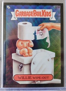 2022 Topps Chrome GPK Wipe-Out Willie Black Wave Refractor #66/99 - Picture 1 of 2