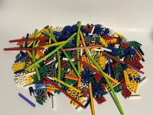 500+ K'NEX Rods & Connectors Mixed Lot Standard Classic Parts Replacement KNEX - Picture 1 of 1