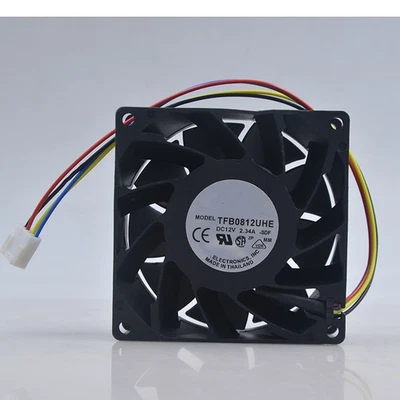 For Delta TFB0812UHE DC12V 2.34A 80*80*38mm 4Pin PWM Server inverter Cooling fan - Image 1 of 2