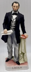 Lefton China Hand Crafted President Abraham Lincoln Figurine Made in Japan - Picture 1 of 7