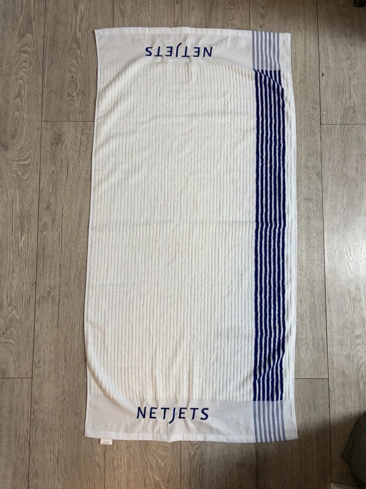 Toalla NetJets Players 38x16 nueva Foto 1 de 1