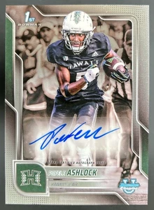 2025 Bowman Chrome U Pofele Ashlock 1st Chrome Prospect Auto Hawaii - Picture 1 of 2