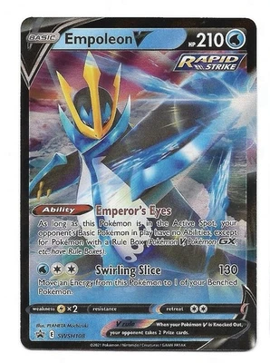 Empoleon V SWSH108 SWSH: Sword & Shield Promo Cards Holo Pokemon TCG / NM - Image 1 of 2