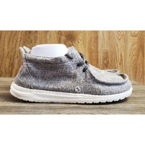 Hey Dude Conrad L Linen Iron Casual Shoes Mens Size 6 - Picture 1 of 11