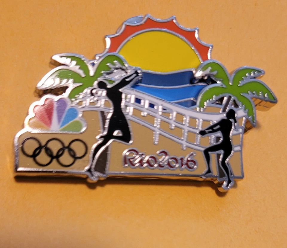 PINO DE MÍDIA RIO 2016 OLÍMPICO DE VÔLEI DE PRAIA NBC - Imagem 1 de 1