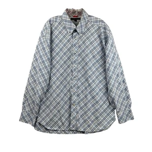 Tommy Hilfiger Mens XL Plaid Button Down Shirt Long Sleeve 100% Cotton - Picture 1 of 4
