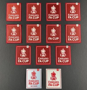 2024 2025 PARCHES DE MANGA COPA FA OFICIAL JUGADOR TALLA - Imagen 1 de 7