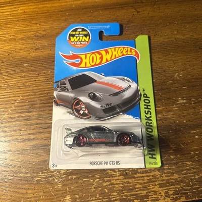 Hot Wheels Zamac Porsche 911 GT3 RS #196 exclusivo de Walmart Foto 1 de 4
