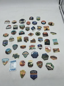 Lot of 52 United States National Park Stickers Decals New - Picture 1 of 14