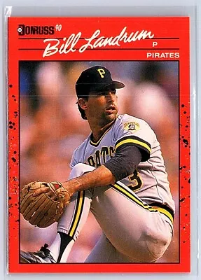 Bill Landrum - 1990 Donruss  #668  - NR MINT - Image 1 of 2