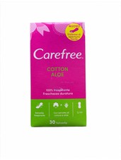 Carefree proteggi slip distesi cotton aloe x30