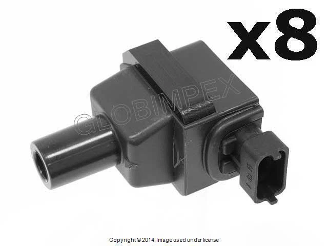 For Mercedes Ignition Coil w/o Spark Plug Connector (8) BOSCH OEM NEW - Image 1 of 1