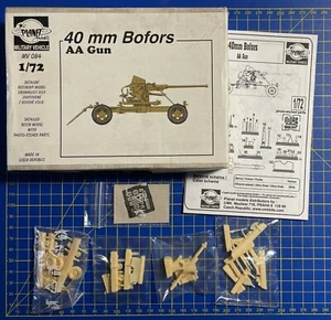 PLANET MODELS MV084 - 40mm BOFOR AA GUN - 1/72 RESIN KIT - Picture 1 of 1