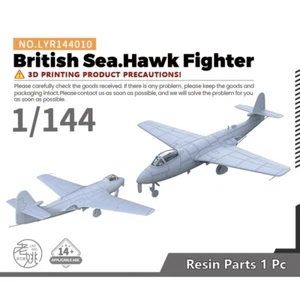 SSMODEL 010 1/144 Military Model Kit British Sea.Hawk Fighter GAMES - Picture 1 of 4
