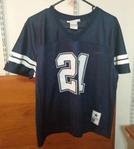 Dallas Cowboys Authentic Ezekiel Elliott #21 -Youth XL -Game Jersey - Navy Blue  - Picture 1 of 10