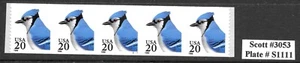 Scott #3053 20c Blue Jay Postcard Rate PNC Plate #S1111, QUALITY! Cat- $3.75 - Picture 1 of 1