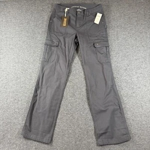 NWT Duluth Curvesetter Waistband Womens Gray Cargo Pants Size 4x33 - Picture 1 of 13