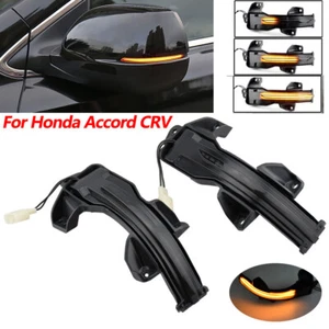 2 PCS LH+RH Mirror Turn Signal Light For Honda CR-V Accord HR-V Insight - Picture 1 of 7