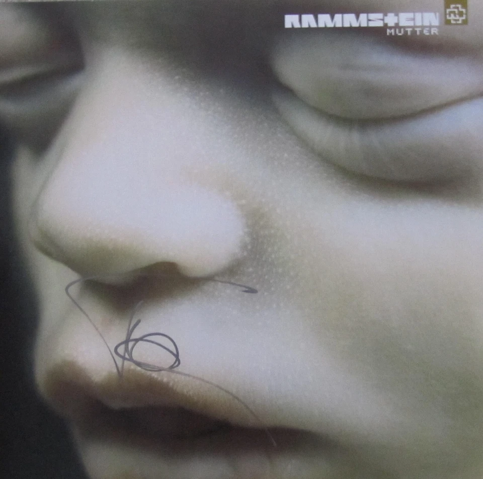 Till Lindemann Autogramm autograph signiert Rammstein Mutter DLP Vinyl - Bild 1 von 1