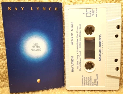 Vintage 1989 Cassette Tape Ray Lynch No Blue Thing Music West Records - Image 1 of 4