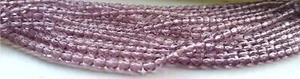 1200 Pcs WHOLESALE 6mm CZECH Glass Fire Polished Loose Beads - LIGHT AMETHYST  - Picture 1 of 1