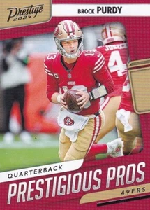 2024 Panini Prestige - Prestigious Pros #PP-BPY Brock Purdy - 49ers - Picture 1 of 2
