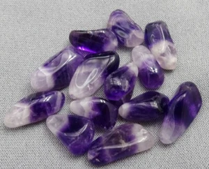 Bags of Chevron Amethyst tumbled nuggets - Mineral Specimens/Gemstones for Sale - Picture 1 of 5