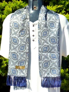 Vintage Retro TOOTAL Scarf Cravat Dapper Neckwear Mod Indie Scooter Ascot Races - Picture 1 of 6